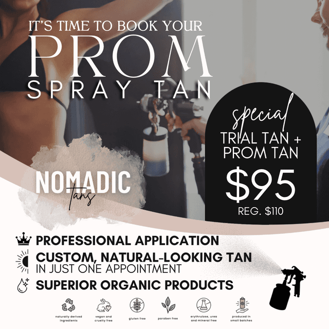 Prom Trial & Tan at Nomadic Tans in City, NJ